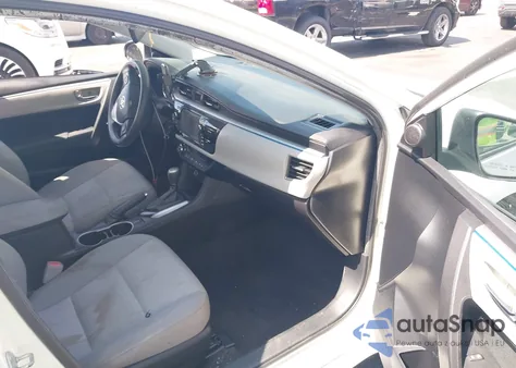 2015 Toyota Corolla Le from USA, damaged, VIN 2T1BURHE1FC277823